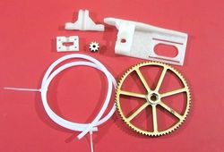 Photo of the Printed Parts for the Bowden Extruder